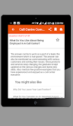 Call center interview question screenshot 5