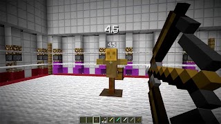 Target Dummy Mod Minecraft постер