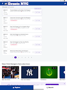 برنامه‌نما Events NYC عکس از صفحه