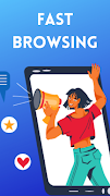 پوستر U C Browser Mini Fast Download