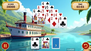 برنامه‌نما Pyramid Solitaire Challenge عکس از صفحه