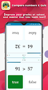 Comparing numbers :maths learn captura de pantalla 3