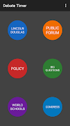 NSDA Debate Timer poster