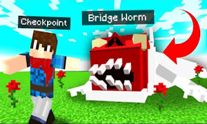 Bridge Worm for Minecraft PE ảnh chụp màn hình 1