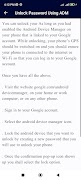 Unlock Mobile Password Guide screenshot 1