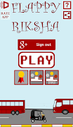 Poster Flappy Riksha