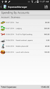ExpenseManager Screenshot 3