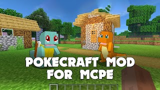 Pokecraft Mod for Minecraft PE syot layar 1