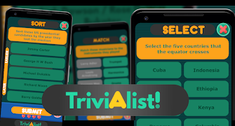 Trivialist —  Offline Trivia Q تصوير الشاشة 7