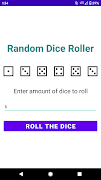 1 Schermata Random Dice Roller