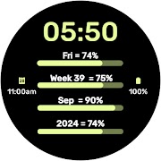 LifeCycle - Digital Watchface स्क्रीनशॉट 4