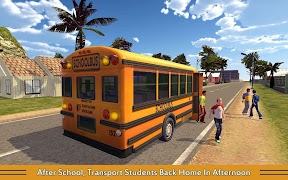School Bus Game Pro capture d'écran 3