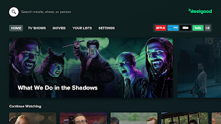 Reelgood Streaming Guide for A poster