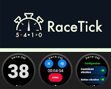 RaceTick for Wear OS syot layar 5