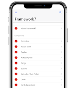 Framework7 4.2.2. পোস্টার