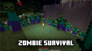 برنامه‌نما Zombie Mod for minecraft عکس از صفحه