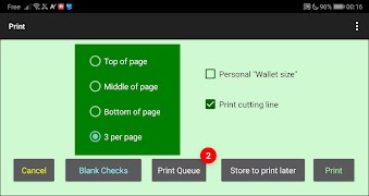 Check Printer Plus 스크린샷 6