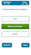Basic Computer Quiz screenshot 1