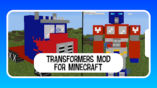 Transformers for minecraft mod-poster