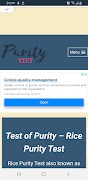 Purity Test ポスター