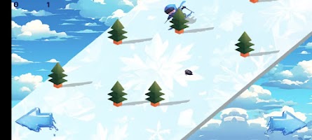 Skiing over mountains screenshot 2