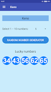Australian lotto Oz Lotto Keno Ekran Görüntüsü 6