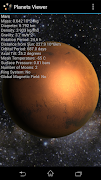 برنامه‌نما Planets Viewer عکس از صفحه