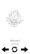Cómo dibujar Goku captura de pantalla 6
