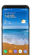 Digital clock weather theme 1 截图 7