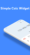 Simple Calc Widget ภาพหน้าจอ 5