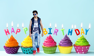Happy BirthDay Frames Plakat