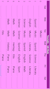 School Timetable スクリーンショット 1