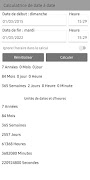 Calculatrice de Date screenshot 1