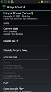 Hotspot Control تصوير الشاشة 1