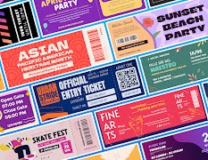 Ticket Maker - Events Tickets Affiche