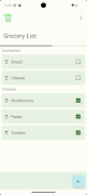 Grocery List 스크린샷 1