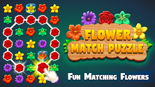 Flower Match Game Flower Merge capture d'écran 6