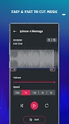 برنامه‌نما Make Ringtones - MP3 Cutter عکس از صفحه