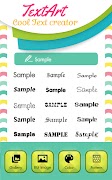 TextArt Cool Text Creator Screenshot 4