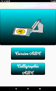 Cursive Calligraphic ABC screenshot 7
