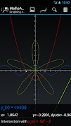 برنامه‌نما MathsApp Graphing Calculator عکس از صفحه