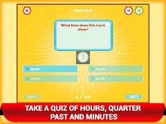 เกมนาฬิกาบอกเวลาคณิตศาสตร์ ภาพหน้าจอ 1