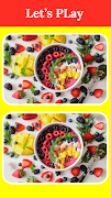 Find The Differences - Food captura de pantalla 5