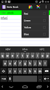 NoteBook capture d'écran 3