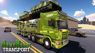 US Army Tank Robot Cargo Plane screenshot 2