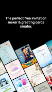 Invitation Card & Video Maker screenshot 1