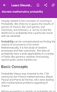 Learn Discrete Mathematics Poster