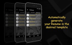 Resume Builder capture d'écran 5