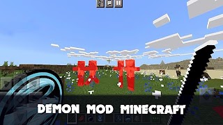 Demon Slayer Mod for Minecraft پوسٹر