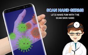 Germs Hand Scanner Simulator скриншот 1